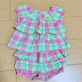 ジンボリー(GYMBOREE)の【美品】GYMBORee セットアップ 12-18month(Ｔシャツ)