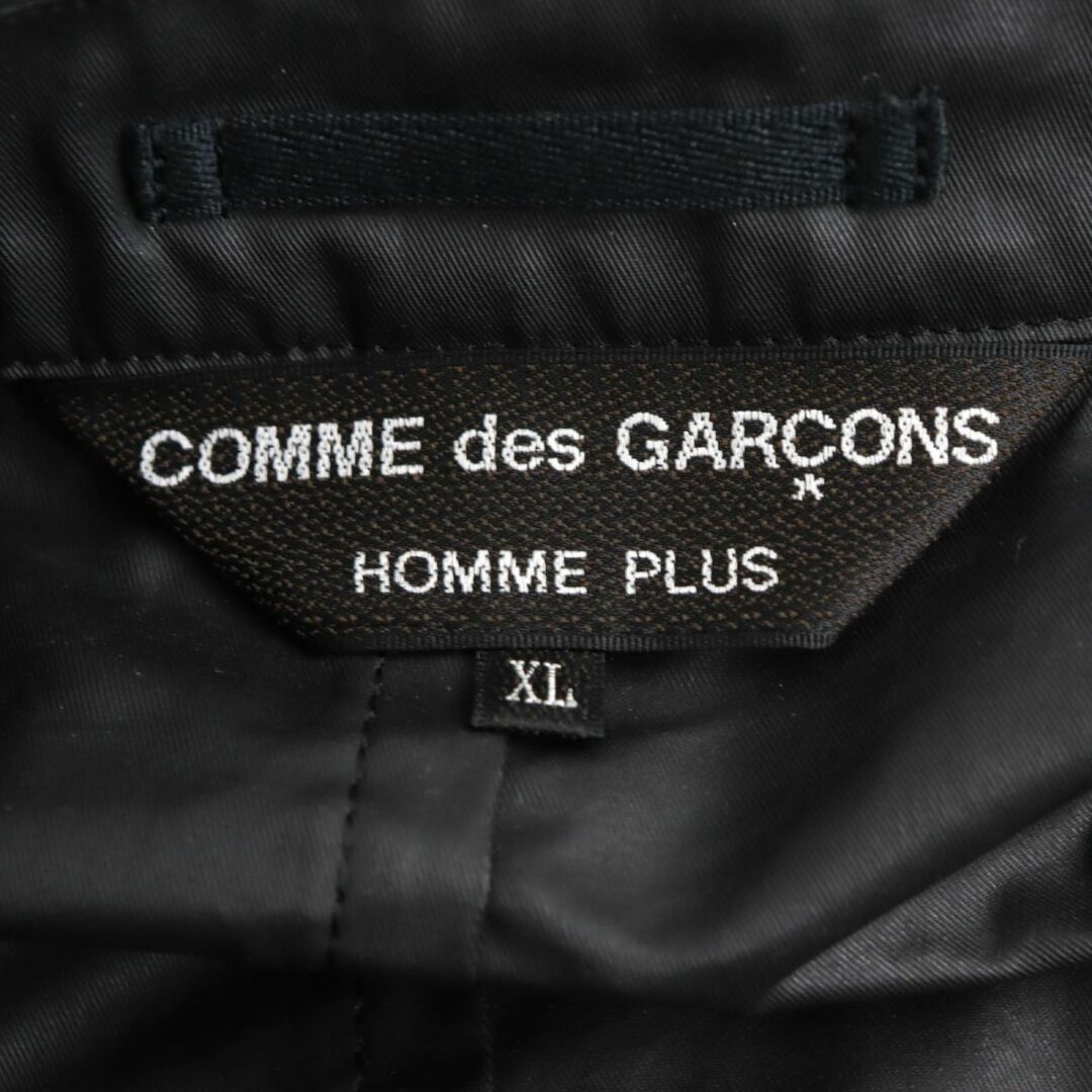 COMME des GARCONS(コムデギャルソン)の未使用品◆定価195800円 COMME des GARCONS コムデギャルソン オムプリュス 千鳥柄  比翼仕立 超ロング デザインコート 茶 XL メンズ 正規 メンズのジャケット/アウター(その他)の商品写真