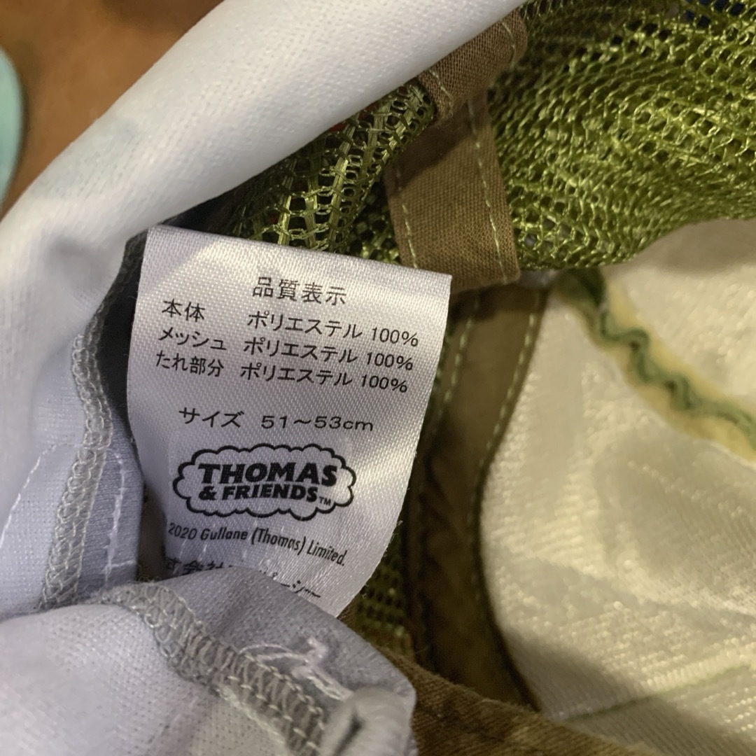 THOMAS(トーマス)のトーマス　キッズ帽子　2こセット　51〜53 キッズ/ベビー/マタニティのこども用ファッション小物(帽子)の商品写真