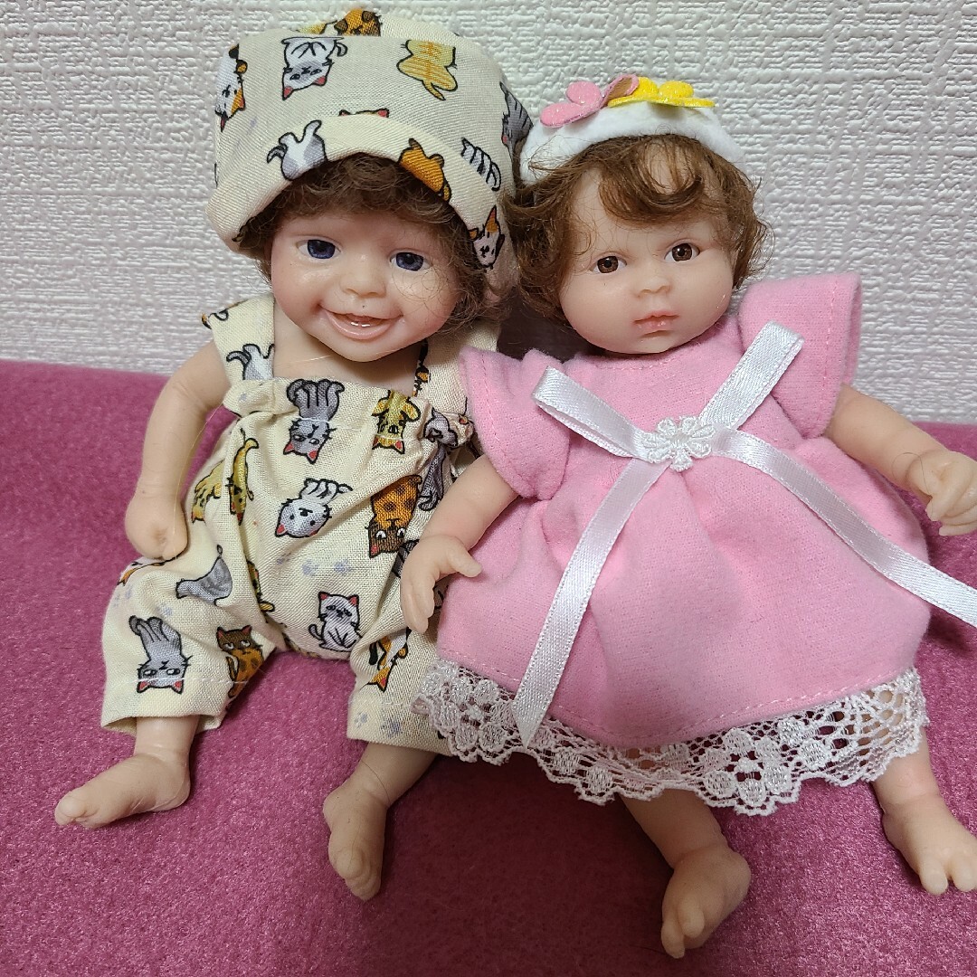 ⭐リボーンドール フルシリコン 小さな男の子と女の子 バラ売り不可⭐ | フリマアプリ ラクマ