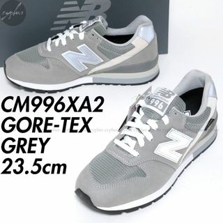 ニューバランス(New Balance)の23.5cm 新品 ニューバランス CM996XA2 ゴアテックス グレー 灰(スニーカー)