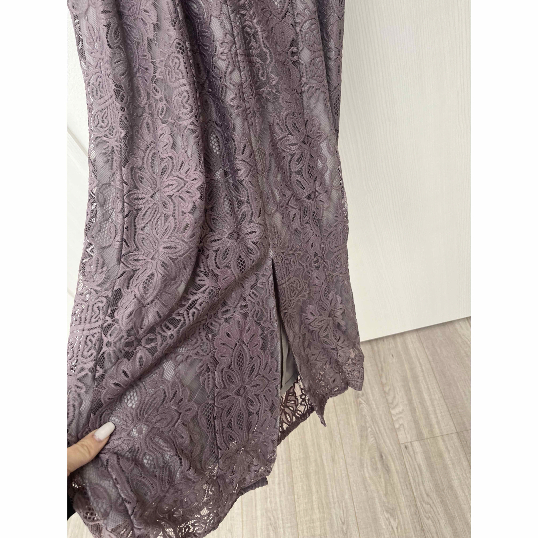 LAGUNAMOON】LADYフリルスリーブレースドレス LAGUNAMOON】LADYフリルスリーブレースドレス