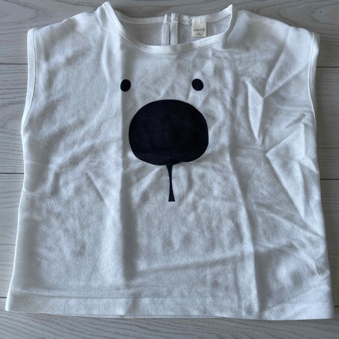 韓国風セットアップ　３姉妹　お揃い キッズ/ベビー/マタニティのキッズ服女の子用(90cm~)(Tシャツ/カットソー)の商品写真