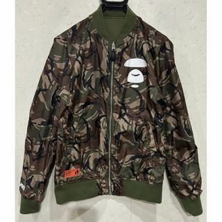 エーエイプバイアベイシングエイプ(AAPE BY A BATHING APE)の＊AAPE BY A BATHING APE フライトジャケット L(フライトジャケット)