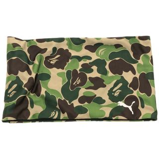 アベイシングエイプ(A BATHING APE)のA BATHING APE×PUMA ア ベイシング エイプ×プーマ REVERSIBLE HEADBAND ヘッドバンド  カーキ(ヘアバンド)