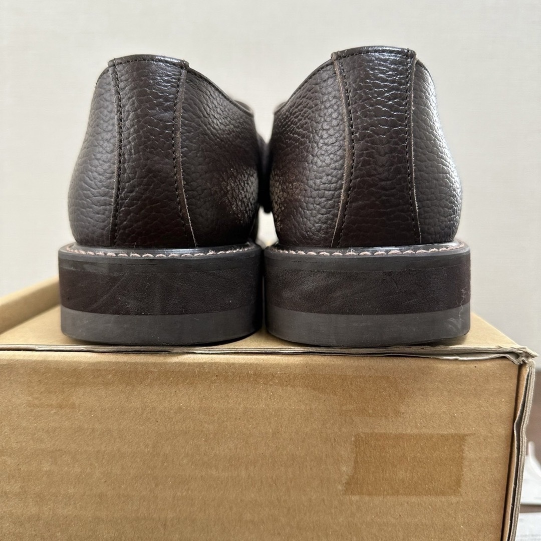 Hender Scheme(エンダースキーマ)のHender Scheme エンダースキーマ navel 革靴 ファー 4 メンズの靴/シューズ(ドレス/ビジネス)の商品写真