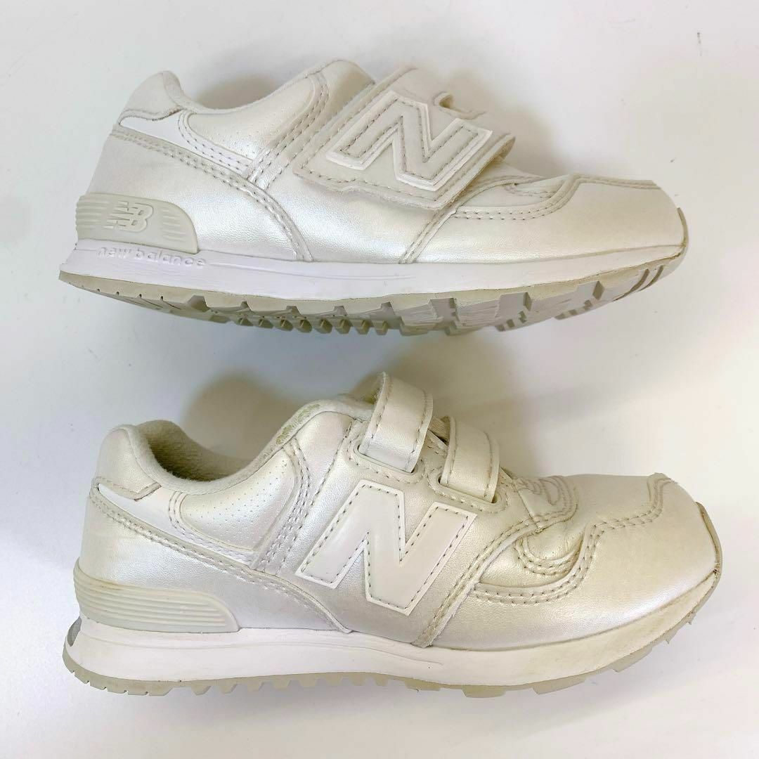 New Balance(ニューバランス)の3115 良品 ニューバランス キッズ スニーカー シューズ 運動靴 18cm キッズ/ベビー/マタニティのキッズ靴/シューズ(15cm~)(スニーカー)の商品写真