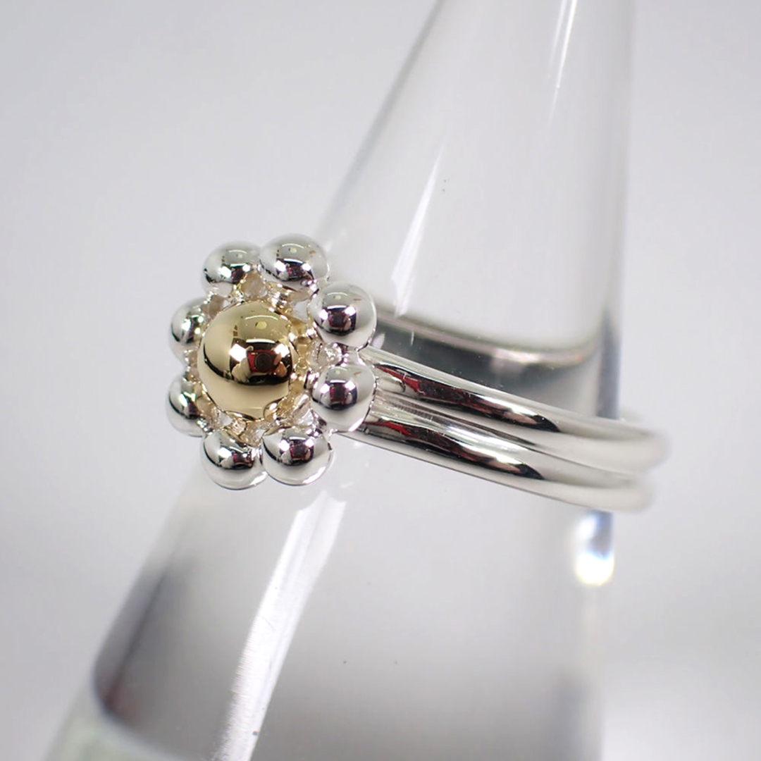 Tiffany & Co. - ティファニー 925/750 デイジー コンビ リング Tiffany & Co. - ティファニー 925/750 デイジー コンビ リング