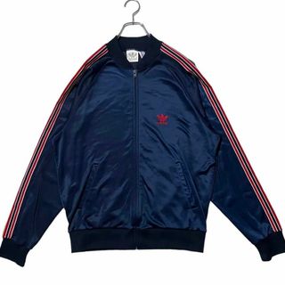 アディダス(adidas)の☆2595 adidas トラックジャケット ATP ネイビー×レッド L(ジャージ)