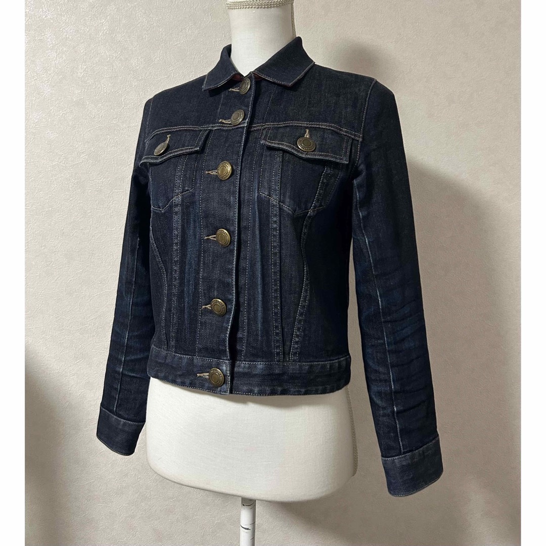 BLUE LABEL CRESTBRIDGE(ブルーレーベルクレストブリッジ)のBLUE LABEL CRESTBRIDGEデニムジャケット◆ブルーレーベル レディースのジャケット/アウター(Gジャン/デニムジャケット)の商品写真