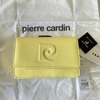 フレイアイディー(FRAY I.D)の【pierre cardin】エンボスミニショルダーバッグ YEL/F(ショルダーバッグ)