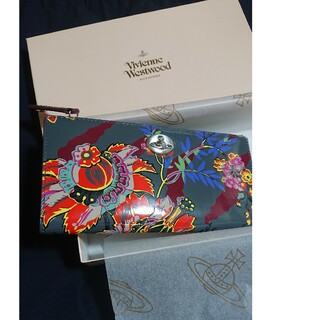 Vivienne Westwood - 【Vivienne Westwood】長財布 ブルー エナメル