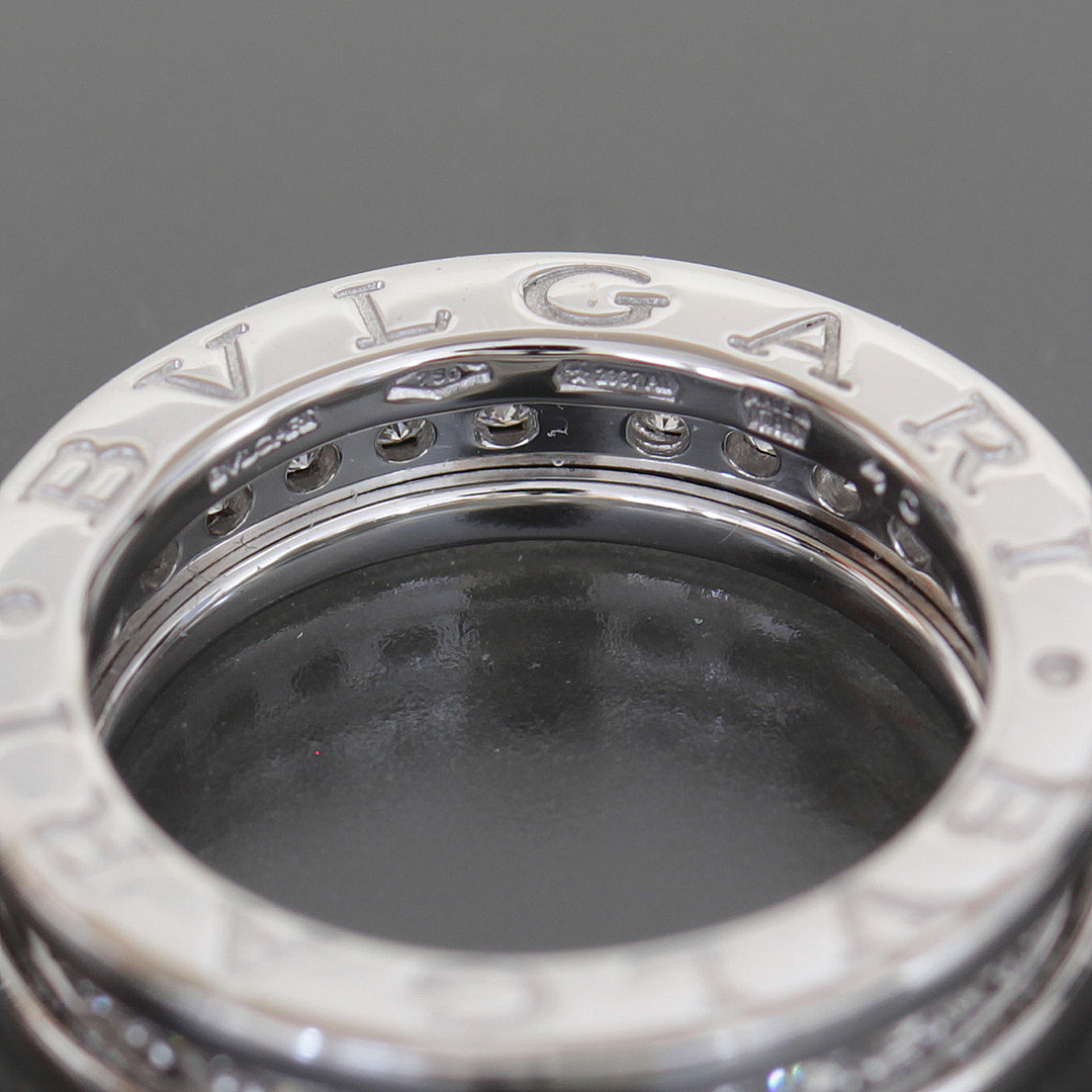 BVLGARI(ブルガリ)のブルガリ ビーゼロワン フルダイヤ リング 5号(45) 750WG E0914 レディースのアクセサリー(リング(指輪))の商品写真