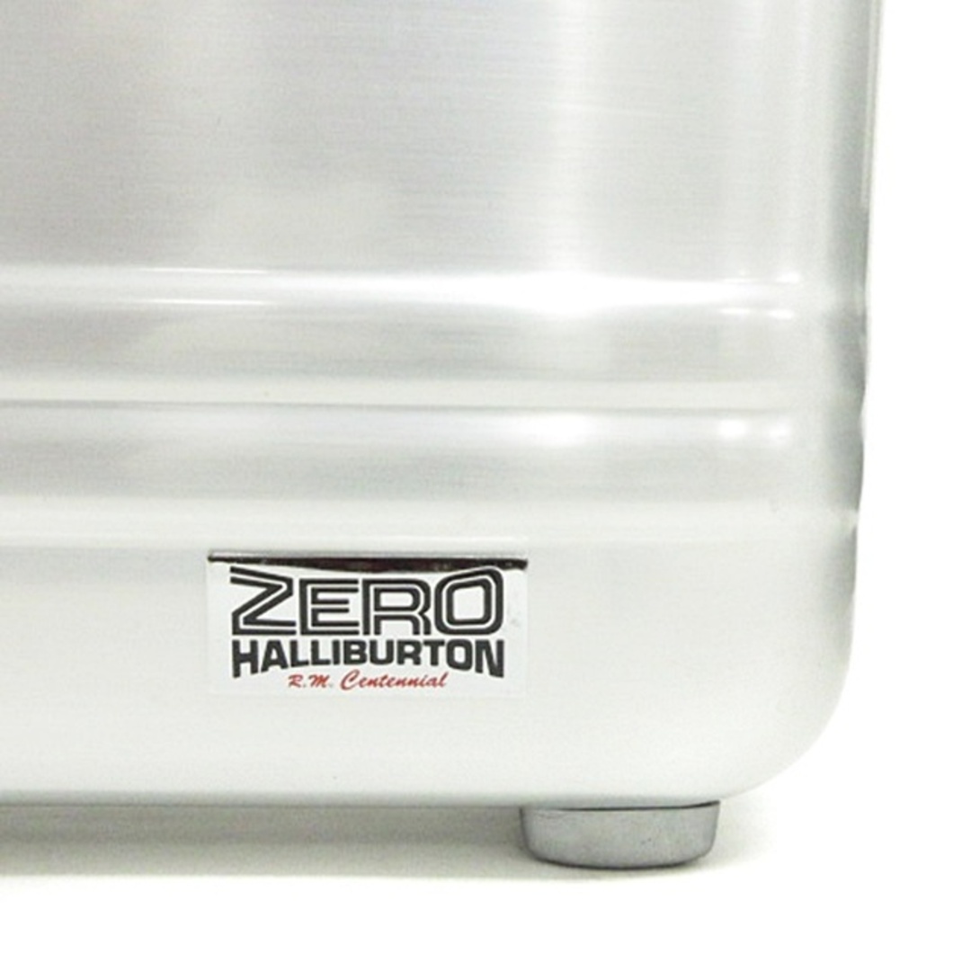 ZERO HALLIBURTON(ゼロハリバートン)のゼロハリバートン アタッシュケース トランク シルバーカラー 鞄 ■SM1 メンズのバッグ(トラベルバッグ/スーツケース)の商品写真