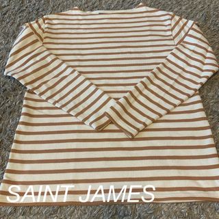 セントジェームス(SAINT JAMES)のセントジェームス/ SAINT JAMES    バスクシャツ　キャメルブラウン(カットソー(長袖/七分))