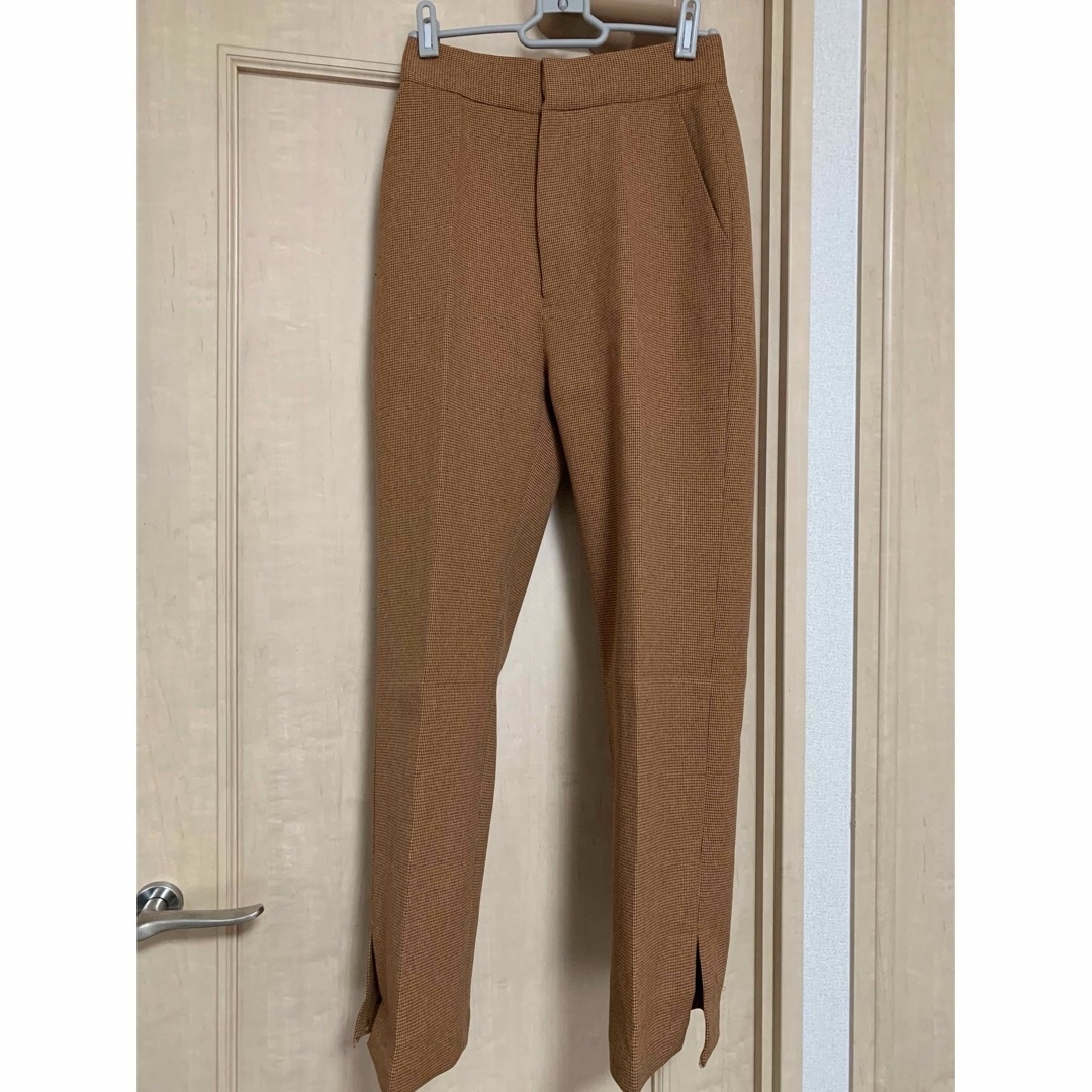 Ameri VINTAGE(アメリヴィンテージ)の美品  AMERI MINI CHECK PANTS 税込17,600円 レディースのパンツ(カジュアルパンツ)の商品写真