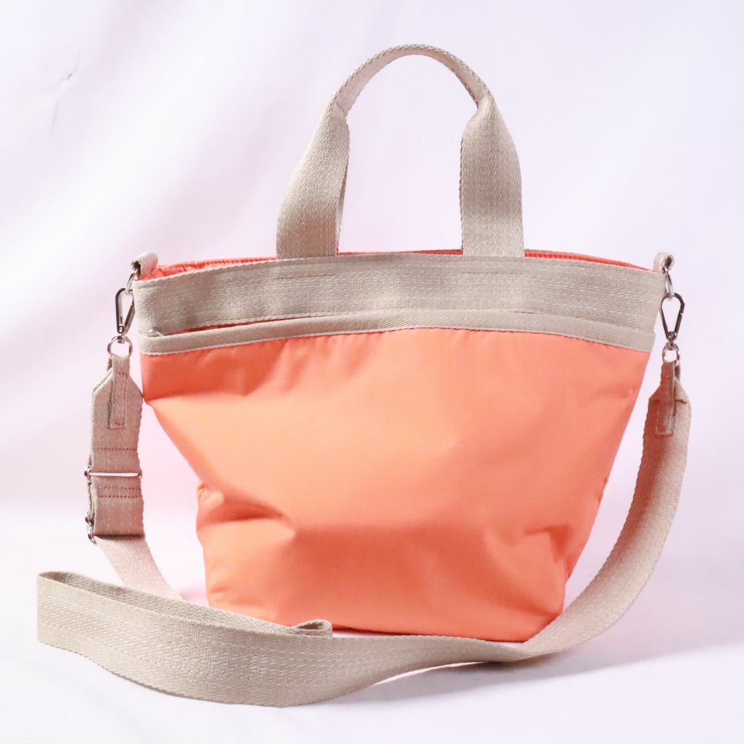 LeSportsac - LeSportsac　レスポートサック　トートバッグ　タンジェリン　ラテ