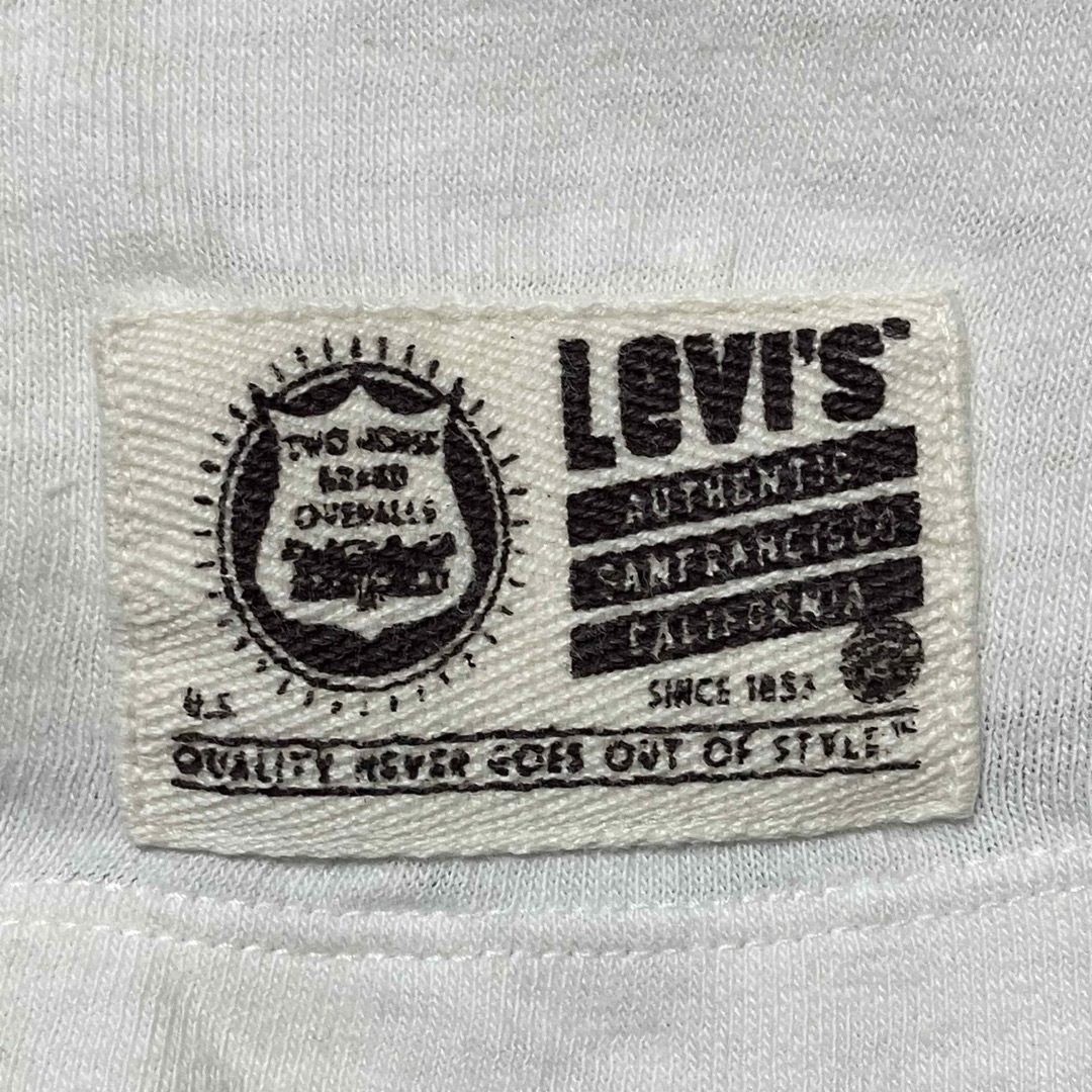 Levi's(リーバイス)のLEVI‘S リーバイス Tシャツ ホワイト アイボリー サイズM メンズのトップス(Tシャツ/カットソー(半袖/袖なし))の商品写真