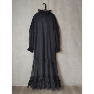 MM6 Maison Margiela　ドットチュールワンピース