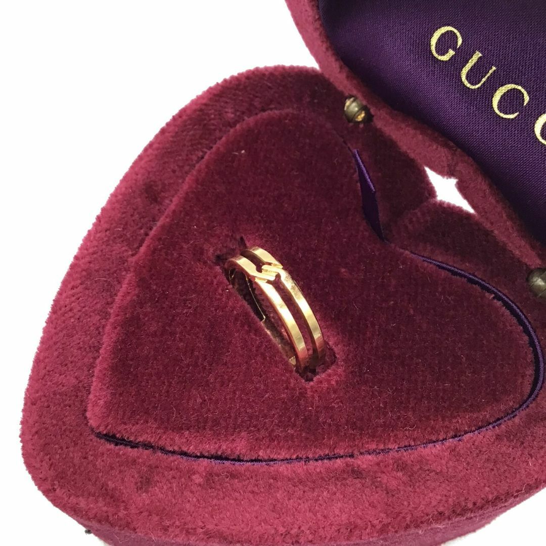 Gucci(グッチ)のGUCCI　グッチ　インフィニティ　リング　#9　K18PG　373514 J8500 5702 ピンクゴールド　プレゼント　ギフト　ファッションリング　指輪　マリッジリング レディース　メンズ　ユニセックス　【日本限定】 レディースのアクセサリー(リング(指輪))の商品写真