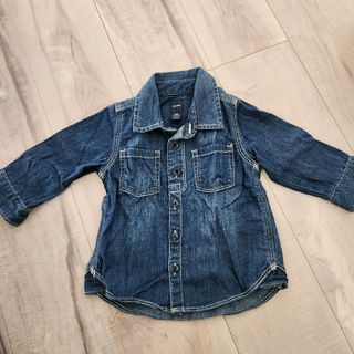 ベビーギャップ(babyGAP)のbabyGAP デニムシャツ(シャツ/カットソー)