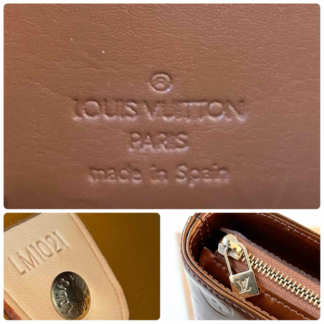 LOUIS VUITTON - 鑑定済 ルイヴィトン 美品 ヴェルニ ブロンズ LOUIS VUITTON - 鑑定済 ルイヴィトン 美品 ヴェルニ ブロンズ