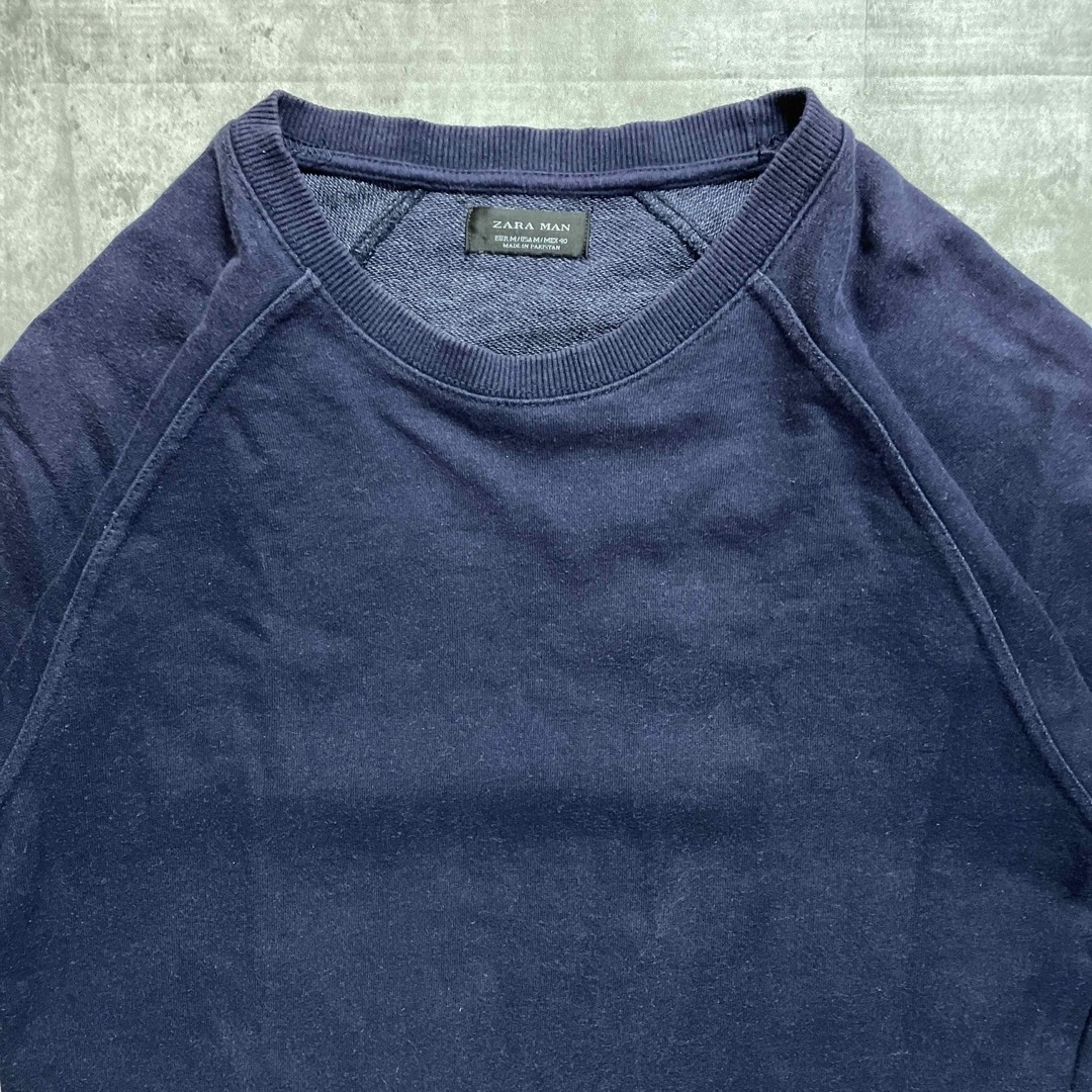 ZARA(ザラ)のZARA MAN スウェット地Tシャツ　Mサイズ メンズのトップス(Tシャツ/カットソー(半袖/袖なし))の商品写真