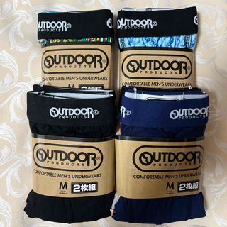 アウトドアプロダクツ(OUTDOOR PRODUCTS)のOUTDOORボクサーMサイズ2枚組み✖️4パック計8枚(ボクサーパンツ)