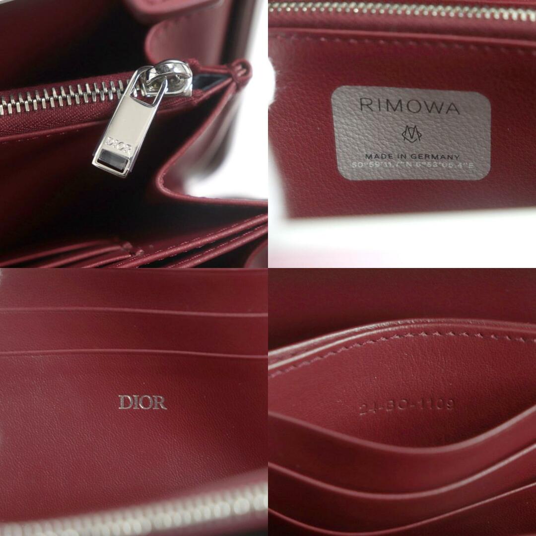 DIOR HOMME(ディオールオム)の未使用品▼ディオールオム×リモワ パーソナル アルミニウム×レザー ミニトランク/クラッチ/ショルダーバッグ ピンク×赤 メンズ 箱・袋付 メンズのバッグ(ショルダーバッグ)の商品写真