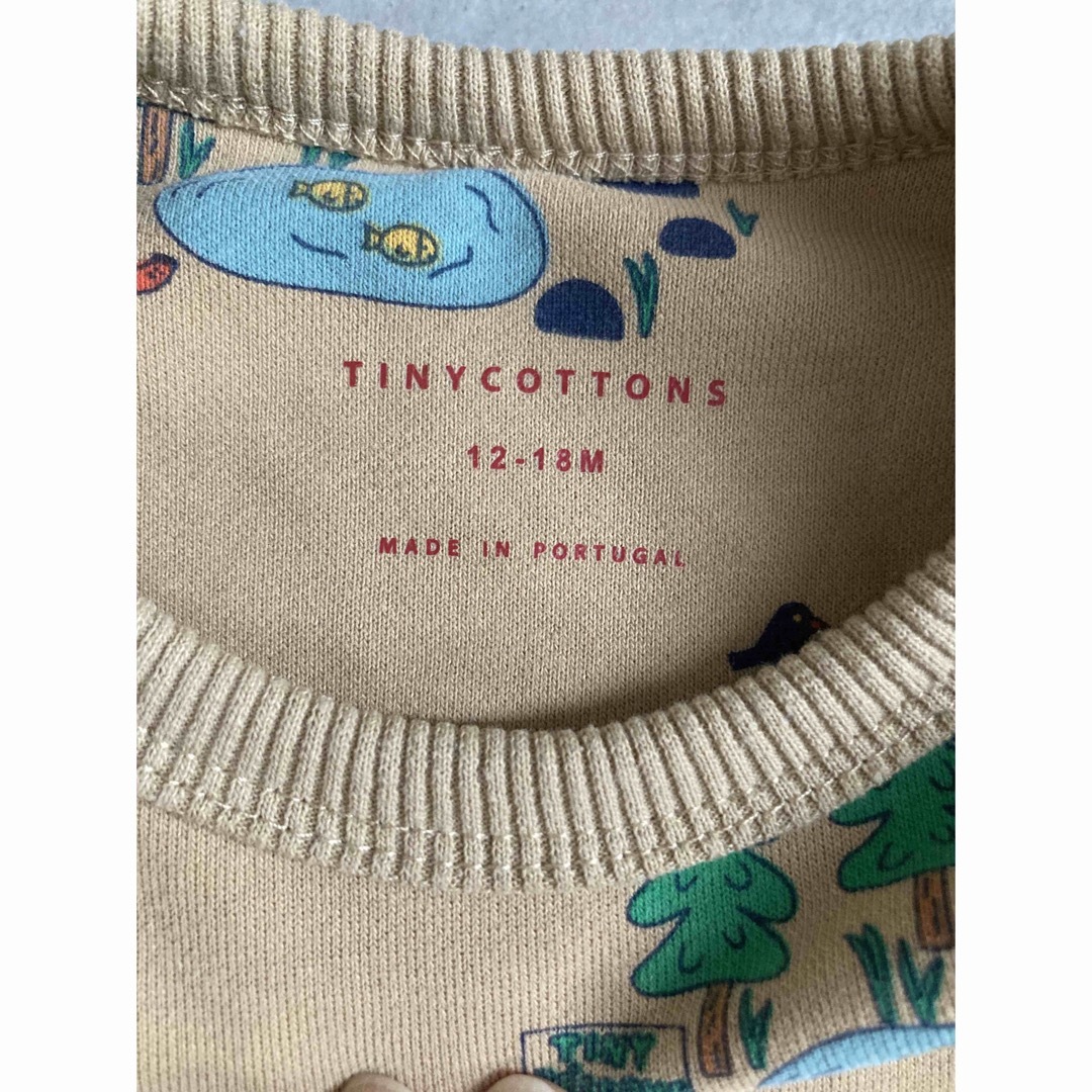 bobo chose(ボボチョース)のtiny cottons スエット　12〜18m キッズ/ベビー/マタニティのベビー服(~85cm)(トレーナー)の商品写真