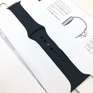 アップルウォッチ(Apple Watch)のアップルウォッチ 専用バンド 紺 apple純正品 41mm(その他)