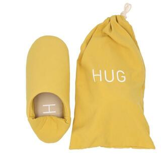 HUG バブーシュ ポータブルスリッパ(旅行用品)