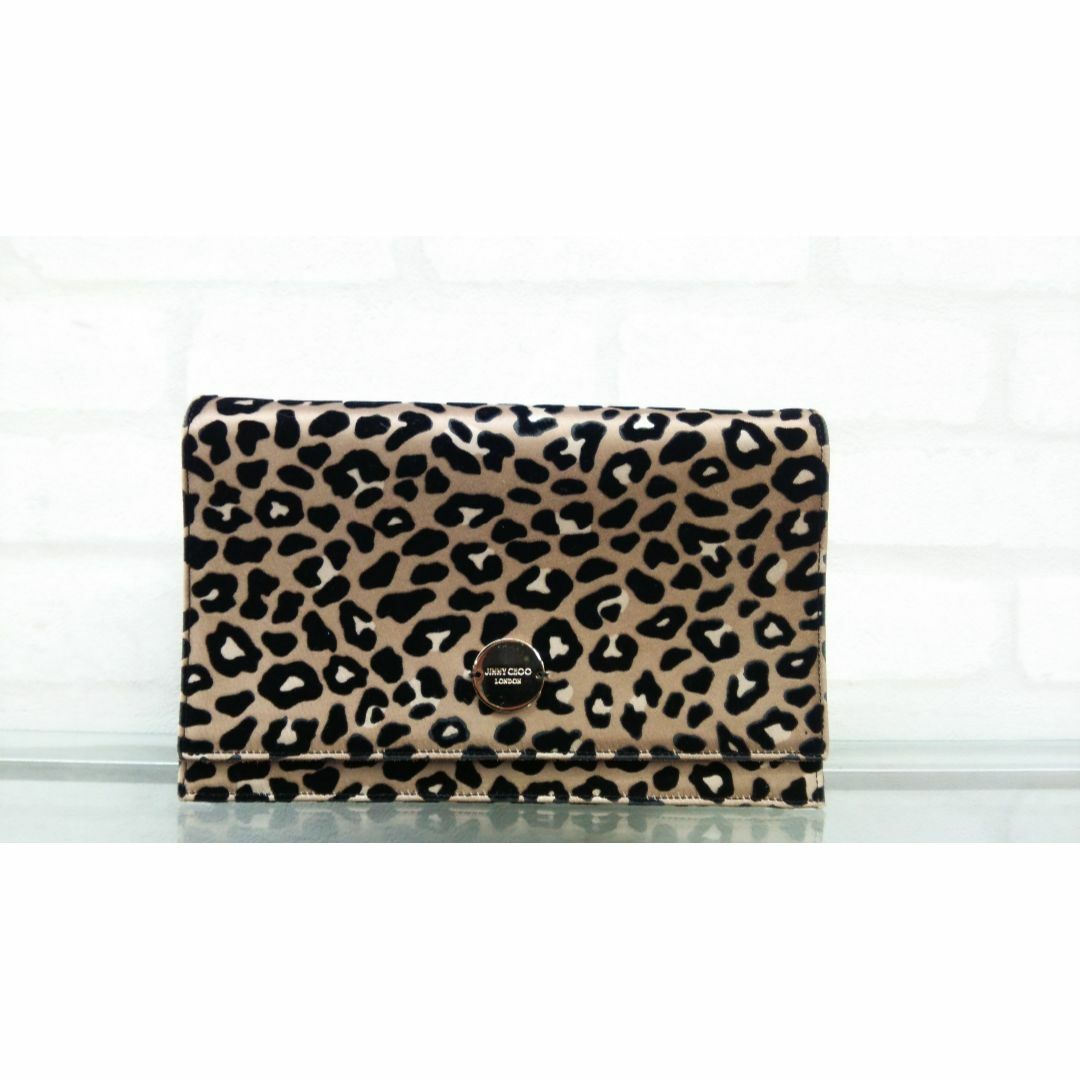 JIMMY CHOO(ジミーチュウ)のJIMMY CHOO Florence Leopard ショルダーバッグ レディースのバッグ(ショルダーバッグ)の商品写真