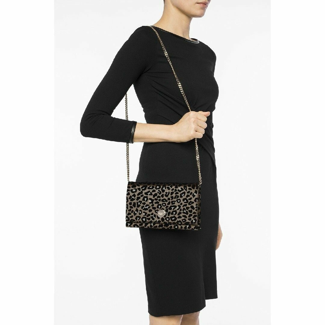 JIMMY CHOO(ジミーチュウ)のJIMMY CHOO Florence Leopard ショルダーバッグ レディースのバッグ(ショルダーバッグ)の商品写真