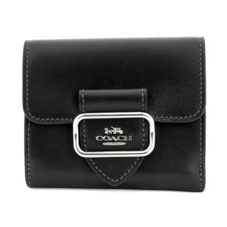 コーチ(COACH)の新品 コーチ COACH 2つ折り財布 SMALL MORGAN WALLET ブラック(財布)