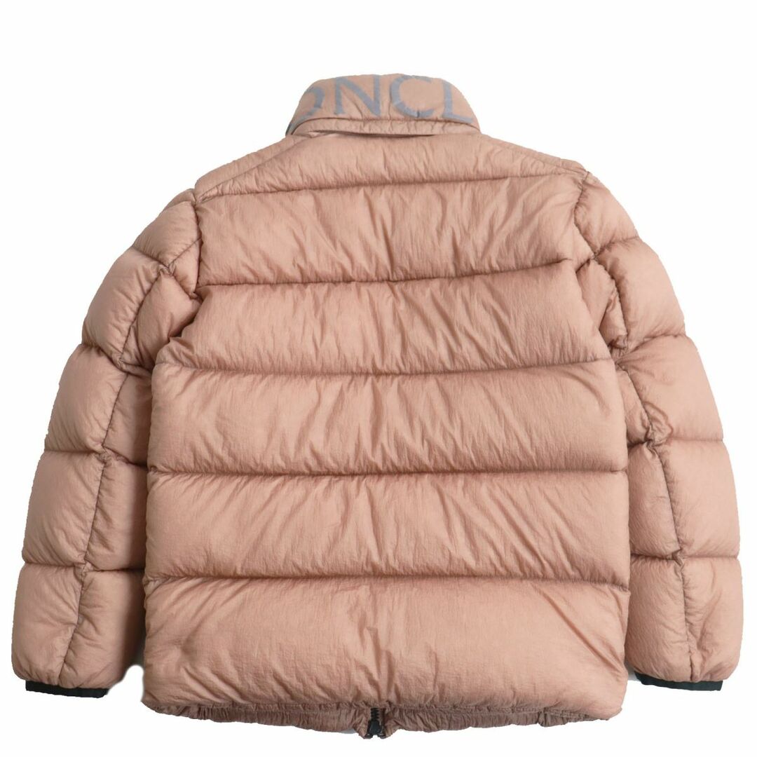 MONCLER(モンクレール)の極美品●20-21AW MONCLER モンクレール CEVENNE/セヴェンヌ LONGUE SAISON ロゴワッペン/プリント付き ダウンジャケット ピンク 0 正規品 メンズのジャケット/アウター(ダウンジャケット)の商品写真