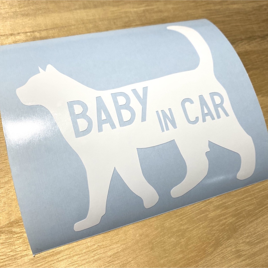 BABY IN CAR(猫)ステッカー その他のその他(その他)の商品写真