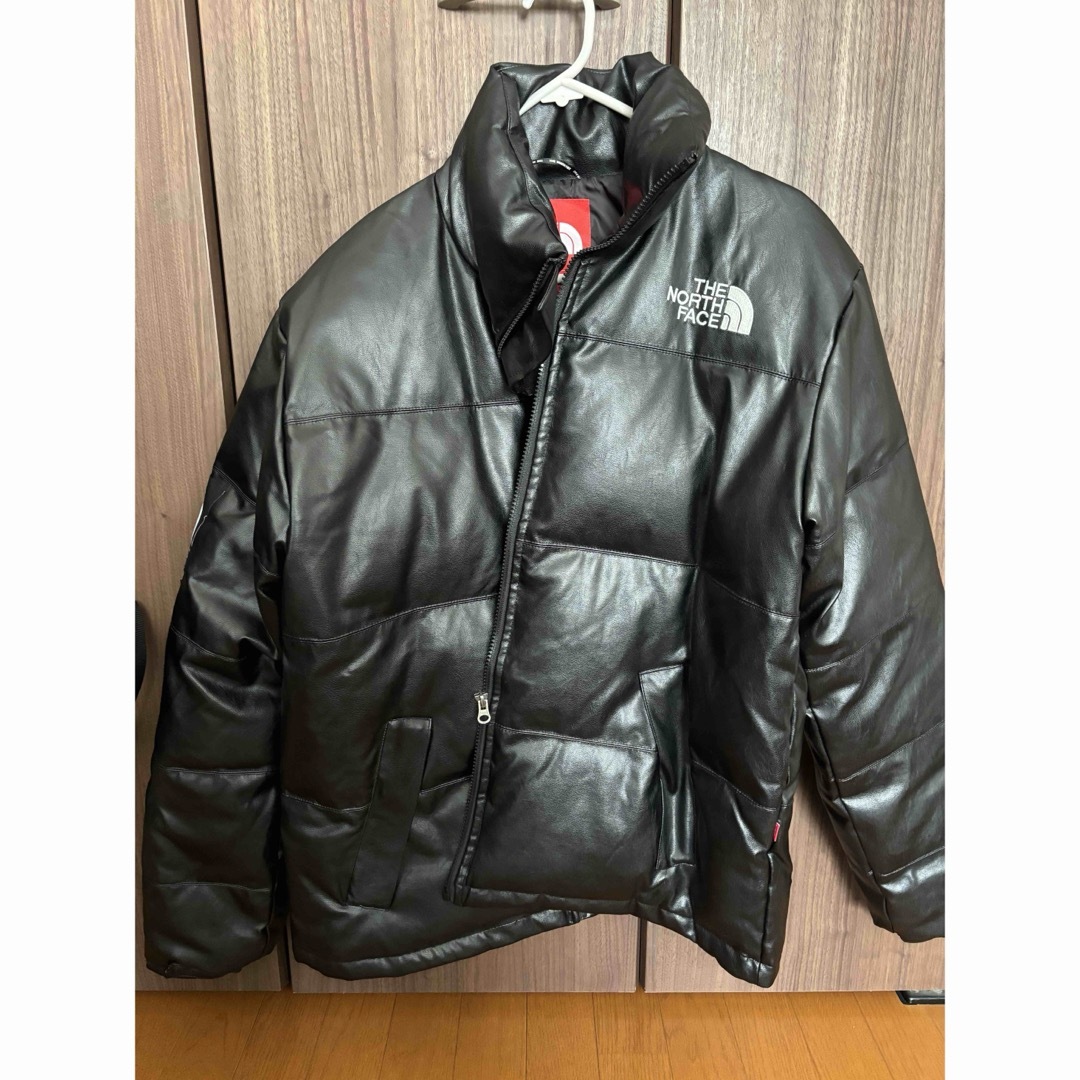 THE NORTH FACE - ノースフェイス×supreme レザーダウンの通販 THE NORTH FACE - ノースフェイス×supreme レザーダウンの通販