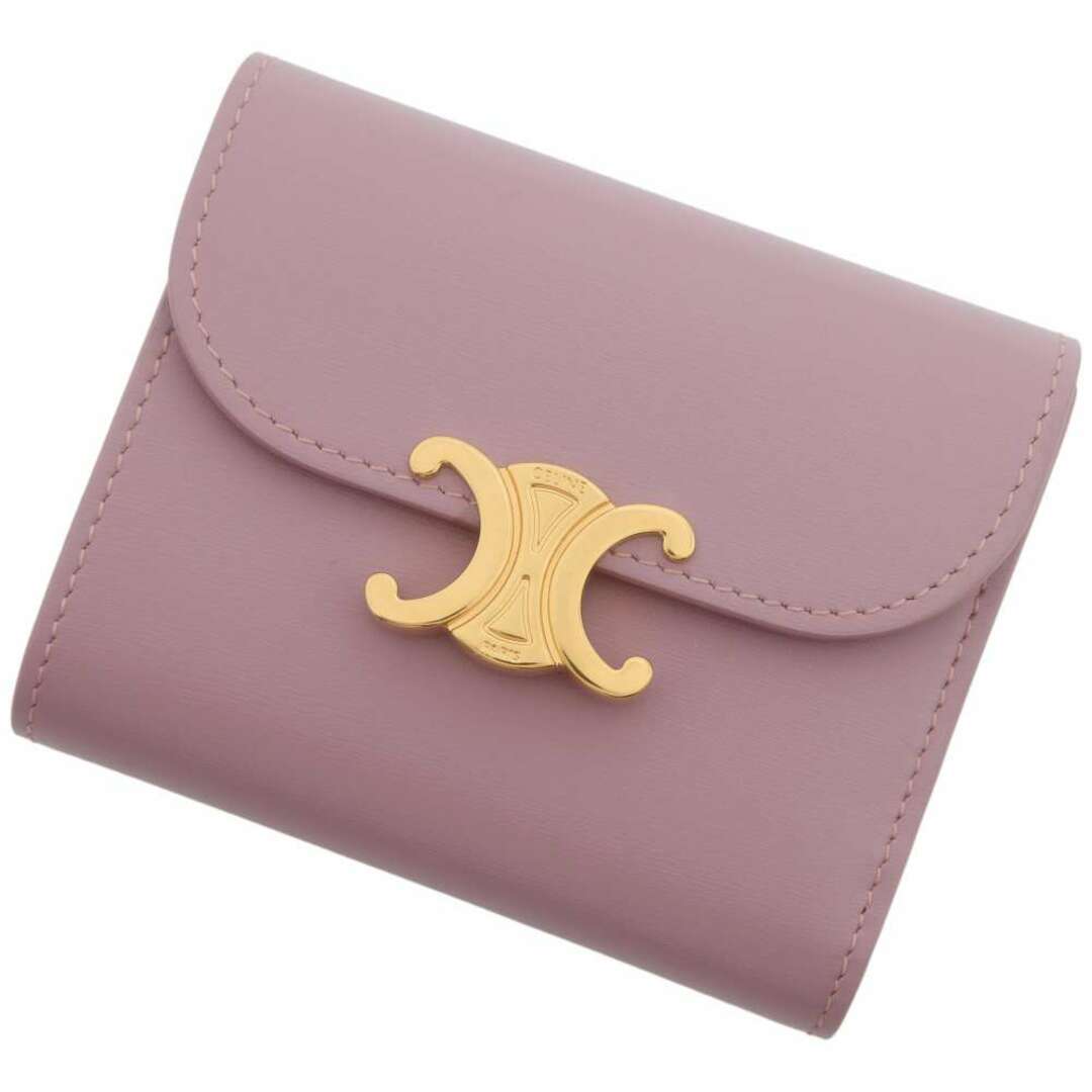 CELINE セリーヌ 財布 トリオンフ 完売品デザートローズ - 折り財布 CELINE セリーヌ 財布 トリオンフ 完売品デザートローズ - 折り財布
