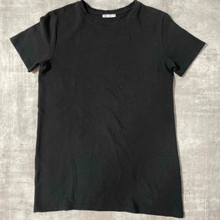 ザラ(ZARA)のZARA ワンピースTシャツ　Lサイズ(ミニワンピース)