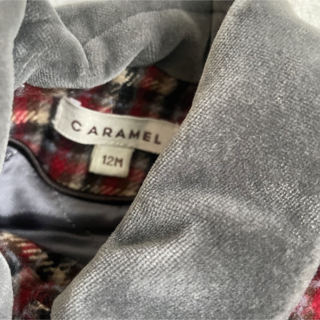 Caramel baby&child (キャラメルベビー&チャイルド)のcaramel コート　12M キッズ/ベビー/マタニティのベビー服(~85cm)(ジャケット/コート)の商品写真