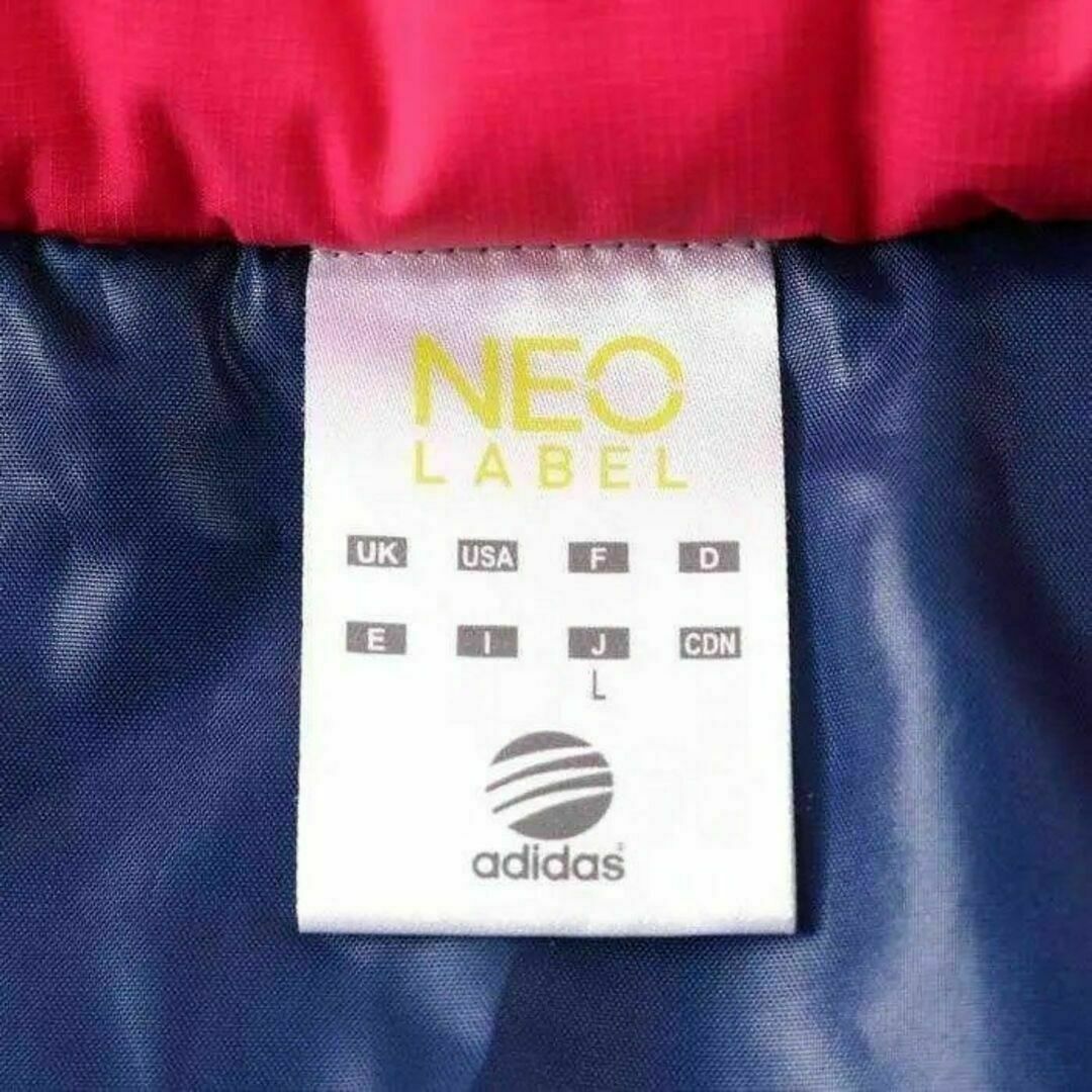 adidas アディダス ネオ ナイロンジャケット 中綿ブルゾン フェアアイル柄 レディースのジャケット/アウター(ナイロンジャケット)の商品写真