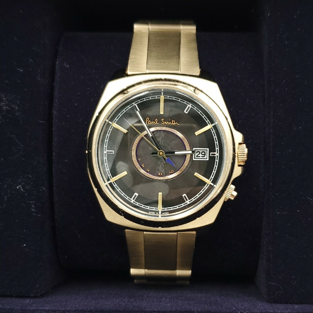 Paul Smith(ポールスミス)のポールスミス クローズドアイズ ソーラー電波時計 H416-S086281 メンズの時計(腕時計(アナログ))の商品写真