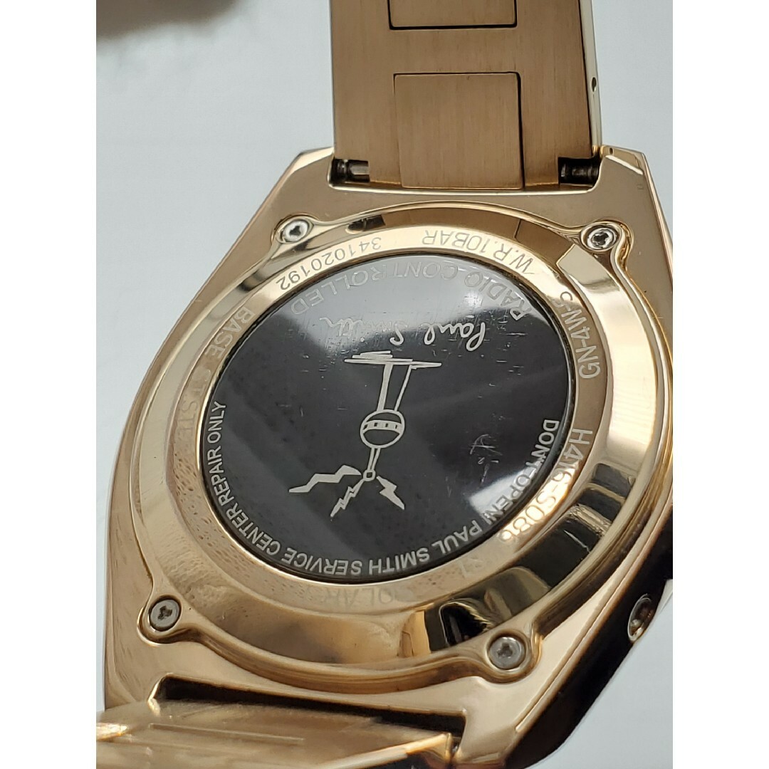 Paul Smith(ポールスミス)のポールスミス クローズドアイズ ソーラー電波時計 H416-S086281 メンズの時計(腕時計(アナログ))の商品写真