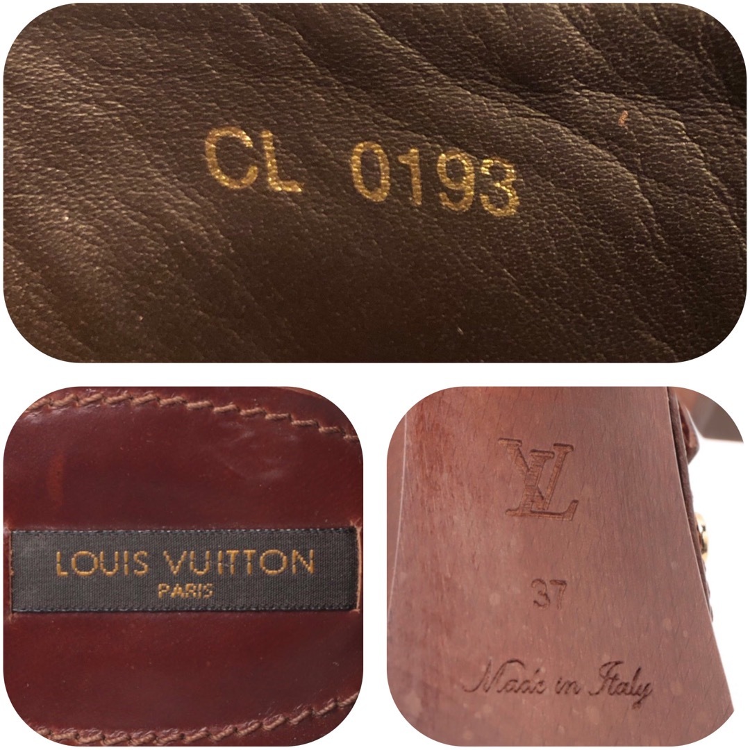 LOUIS VUITTON(ルイヴィトン)のLOUIS VUITTON ルイヴィトン サボサンダル　23.5cm レディースの靴/シューズ(サンダル)の商品写真