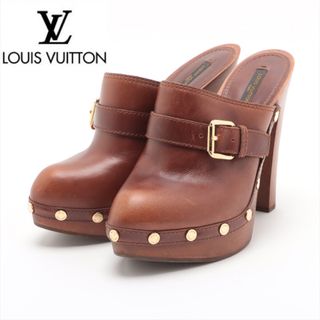 ルイヴィトン(LOUIS VUITTON)のLOUIS VUITTON ルイヴィトン サボサンダル　23.5cm(サンダル)