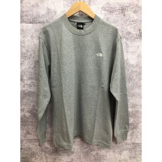 ザノースフェイス(THE NORTH FACE)のTHE NORTH FACE L/S NUPTSE COTTON TEE ノースフェイス ロンT 長袖Tシャツ ミックスグレー M【3605-004】(Tシャツ/カットソー(七分/長袖))