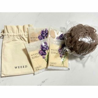 サボン(SABON)のWEEED  椿オイル配合入浴剤　Oil in bath  泡立てネット(入浴剤/バスソルト)