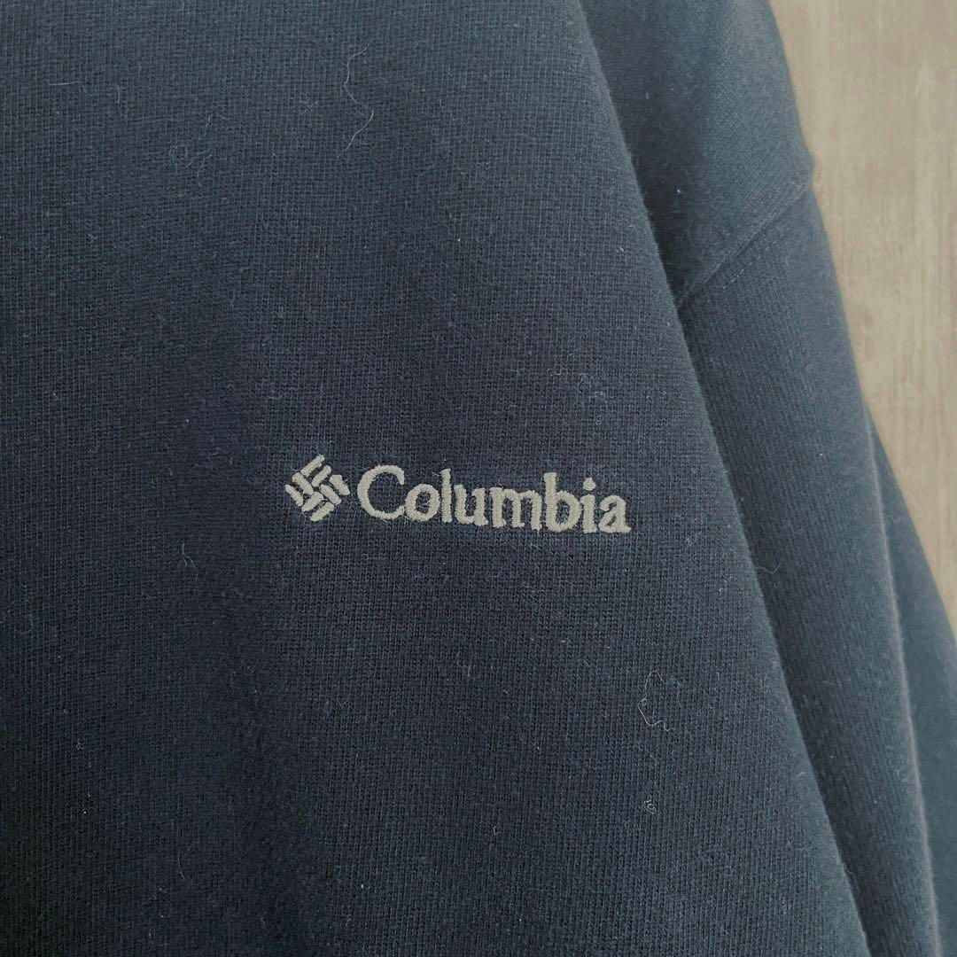 Columbia(コロンビア)のアウトドアブランド古着　コロンビア　ヘンリーネック刺繍ロゴ長袖Tシャツ　サイズM その他のその他(その他)の商品写真