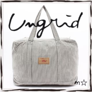 アングリッド(Ungrid)の【新品】デニムボストンバッグ(ボストンバッグ)